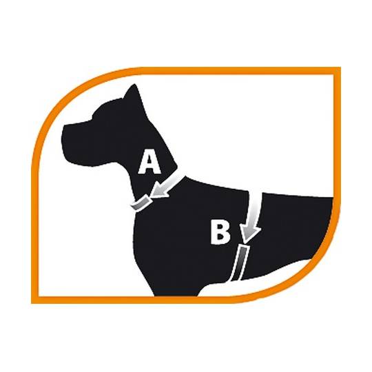 Ferplast Ergocomfort P Szelki XS czerwony [75462922]