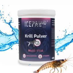 ICEPAW Krill Pulver – kryl arktyczny w proszku dla psa (400g)