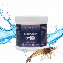 ICEPAW Krill Pulver – kryl arktyczny w proszku dla psa (90g)