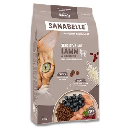 Sanabelle Adult Sensitive Lamb z jagnieciną 8kg