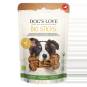 DOG'S LOVE BIO sticks - miękkie patyczki z ekologicznego mięsa kurczaka przysmaki dla psa (150g)