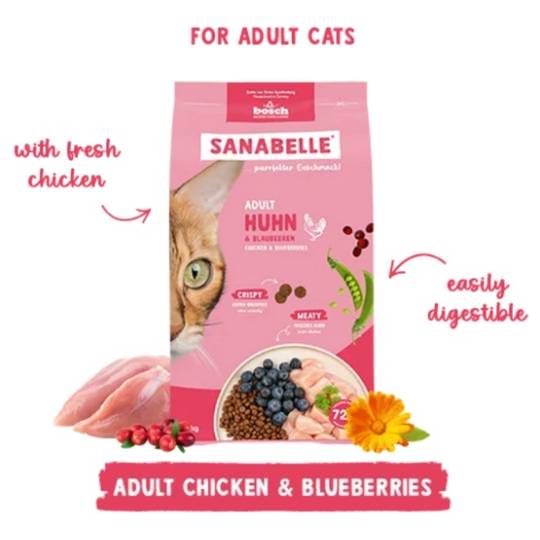 Sanabelle Adult Huhn z kurczakiem 2kg