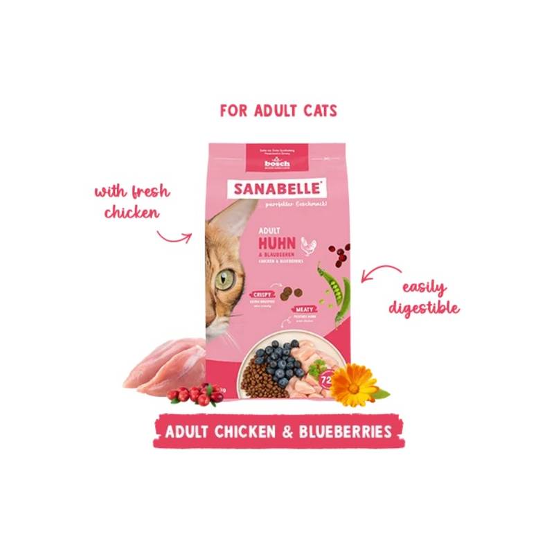 Sanabelle Adult Huhn z kurczakiem 2kg