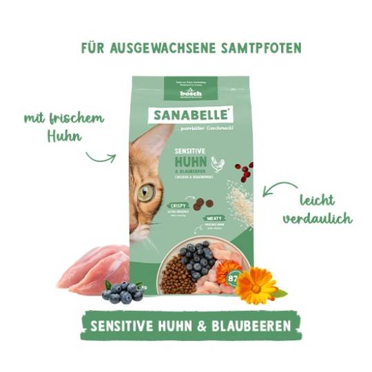 Sanabelle Adult Sensitive Huhn 2kg