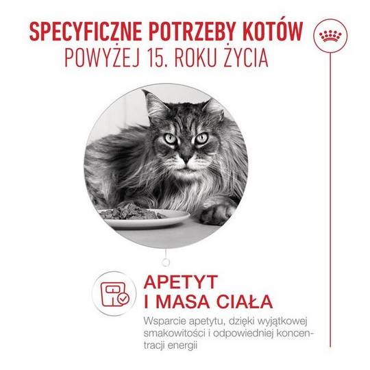 Royal Canin Ageing +15 karma sucha dla kotów dojrzałych 4kg