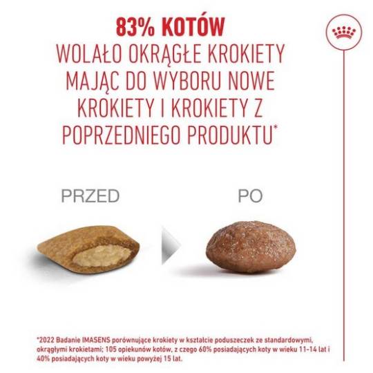 Royal Canin Ageing +11 Sterilised karma sucha dla kotów dojrzałych, sterylizowanych 2kg