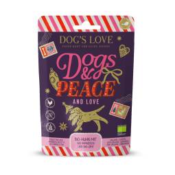 DOG'S LOVE Dogs Peace and Love – ekologiczne przysmaki dla psów (150g)