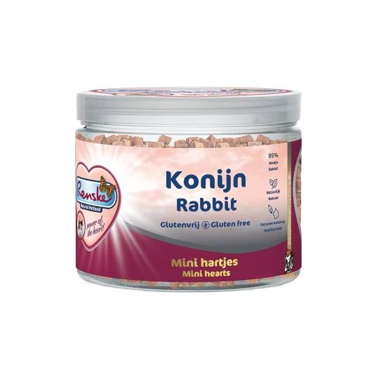RENSKE CAT Mini Treat Rabbit - królik przysmaki dla kota (100g)