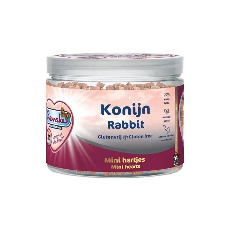 RENSKE CAT Mini Treat Rabbit - królik przysmaki dla kota (100g)