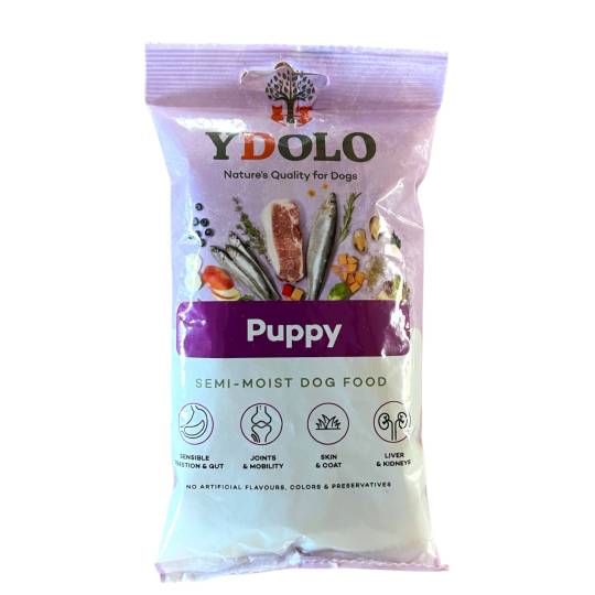 YDOLO Puppy - wieprzowina Iberico i ryby - karma półwilgotna dla szczeniąt (100g)