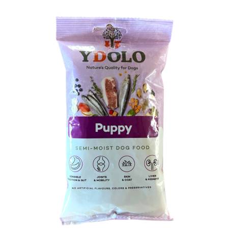 YDOLO Puppy - wieprzowina Iberico i ryby - karma półwilgotna dla szczeniąt (100g)