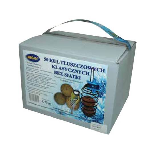 Megan Kule zimowe klasyczne bez siatki 50szt + sprężyna [ME124]