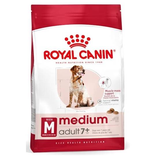 Royal Canin Medium Adult 7+ karma sucha dla psów dorosłych, ras średnich 15kg