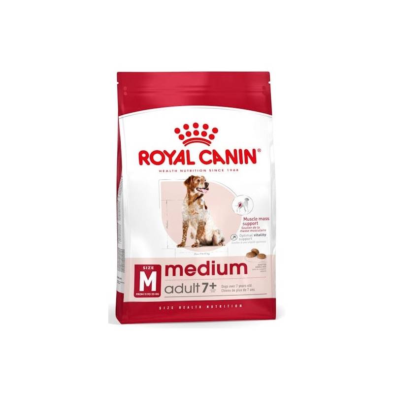 Royal Canin Medium Adult 7+ karma sucha dla psów dorosłych, ras średnich 15kg