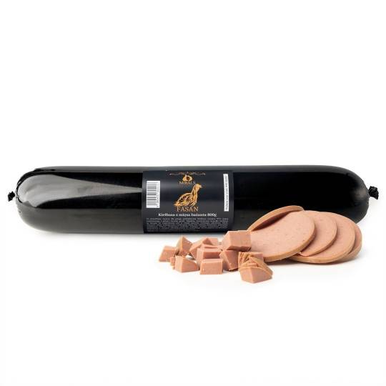 MIRALS Fasan - kiełbasa z mięsa bażanta (800g)