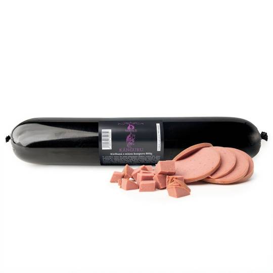 MIRALS Kanguru - kiełbasa z mięsa kangura (800g)