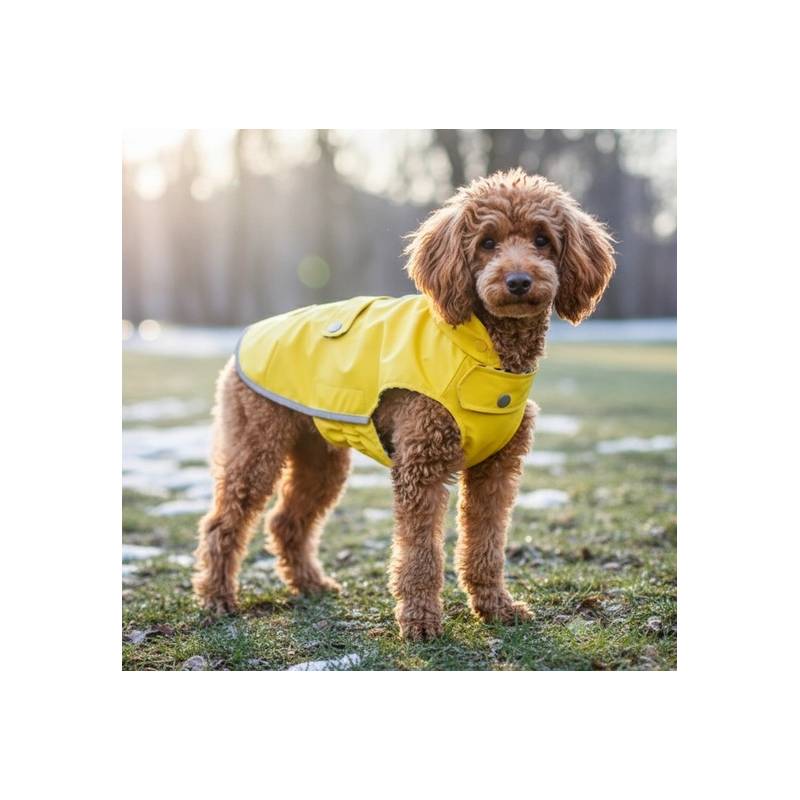 Zolux Kurtka Płaszcz wodoodporna Saint Malo R.60 żółta