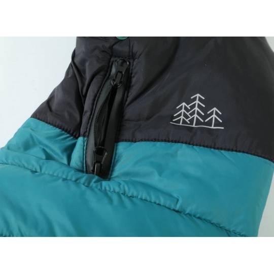 Zolux Kurtka puchowa z szelkami dla psa R.40 niebieska