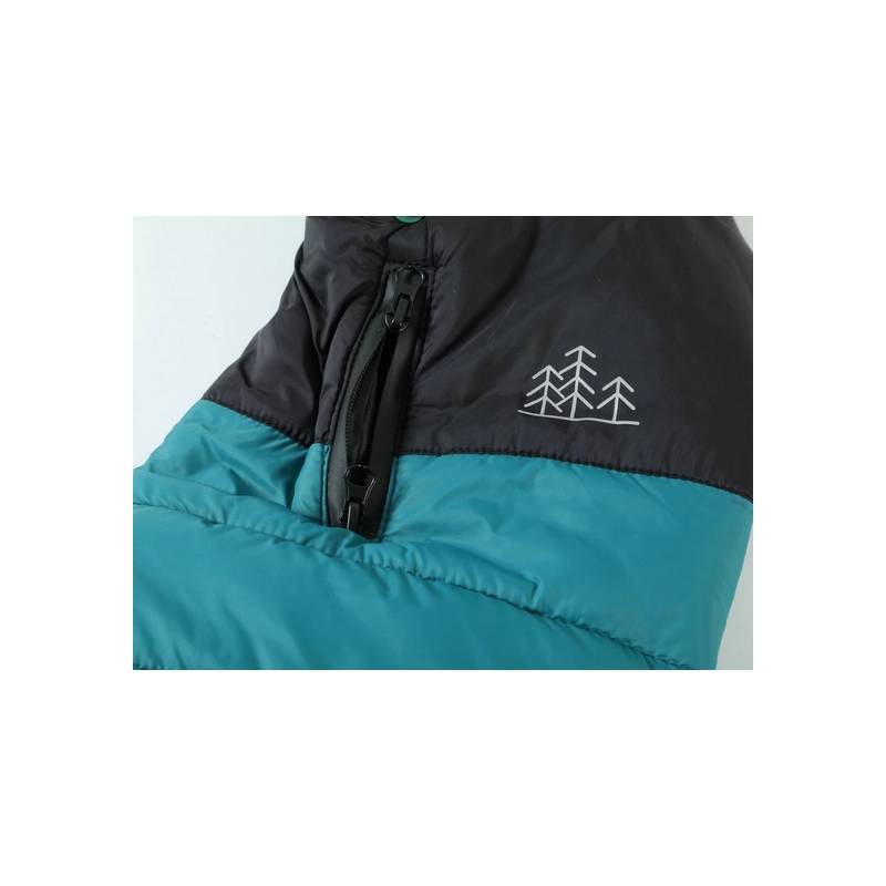 Zolux Kurtka puchowa z szelkami dla psa R.40 niebieska