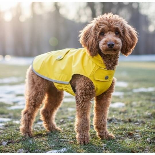Zolux Kurtka Płaszcz wodoodporna Saint Malo R.55 żółta