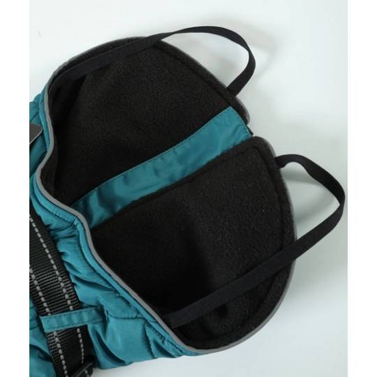 Zolux Kurtka puchowa z szelkami dla psa R.30 niebieska