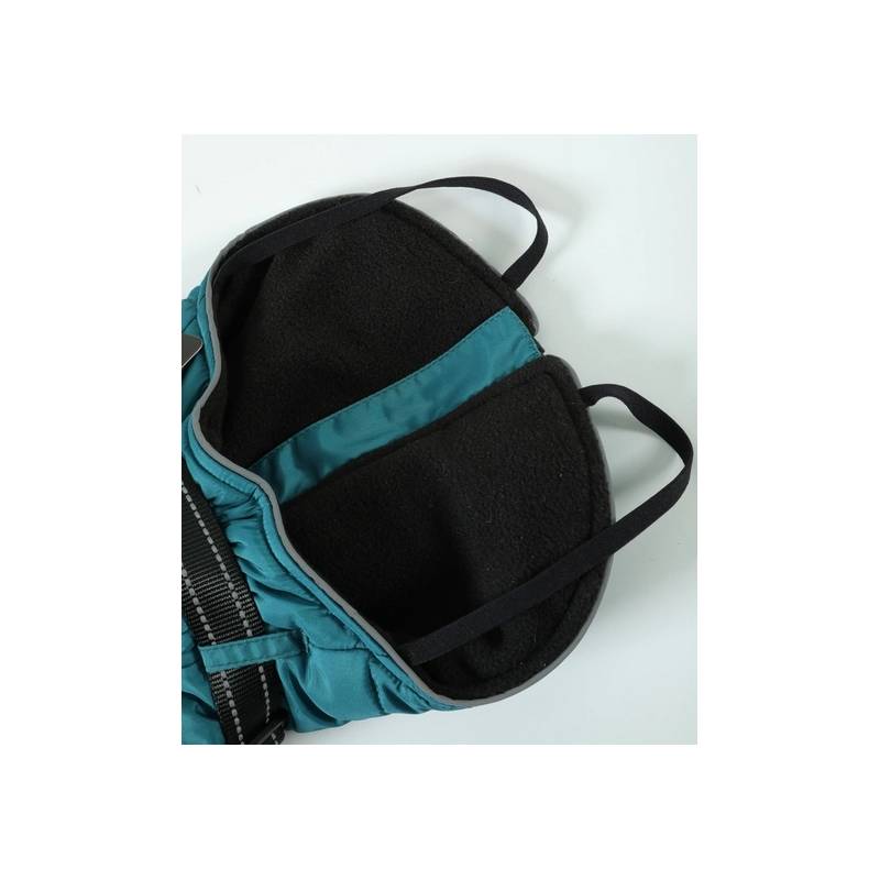 Zolux Kurtka puchowa z szelkami dla psa R.30 niebieska