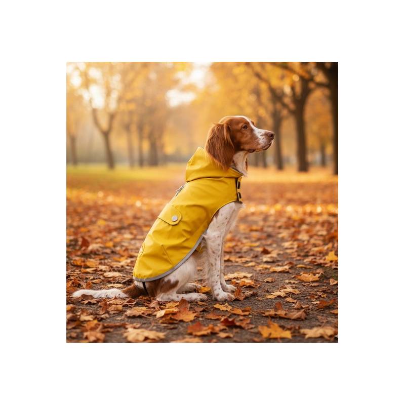 Zolux Kurtka Płaszcz wodoodporna Saint Malo R.50 żółta