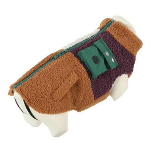 Zolux Ciepła bluza dla psa Bouclette R.55 jasnobrązowa