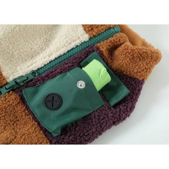 Zolux Ciepła bluza dla psa Bouclette R.55 jasnobrązowa