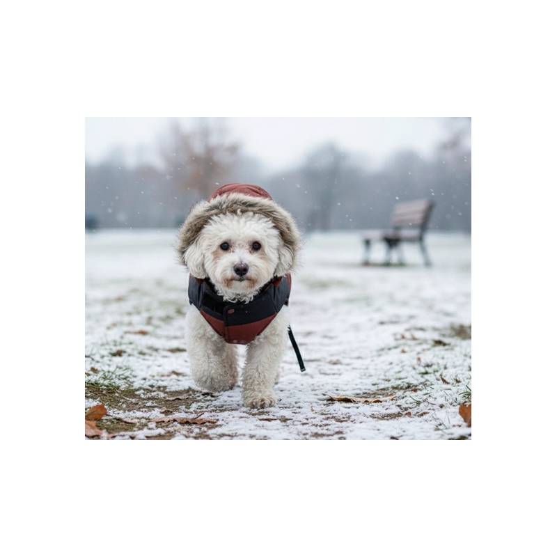 Zolux Kurtka puchowa dla psa New Mountain R.45 ceglasta