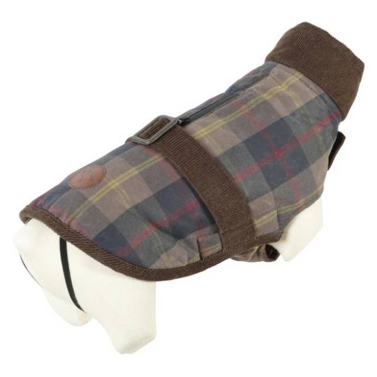 Zolux Kurtka w kratę dla psa Cheverny R.40 brązowa