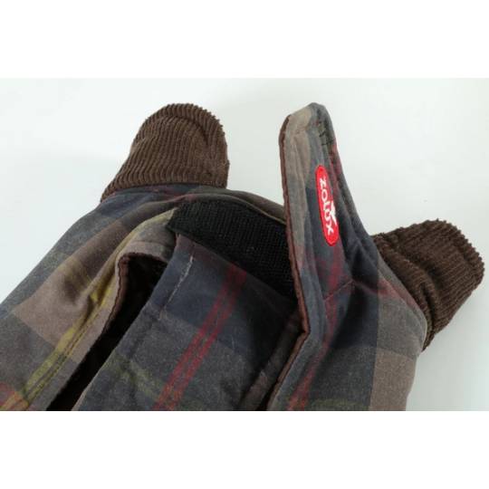 Zolux Kurtka w kratę dla psa Cheverny R.40 brązowa