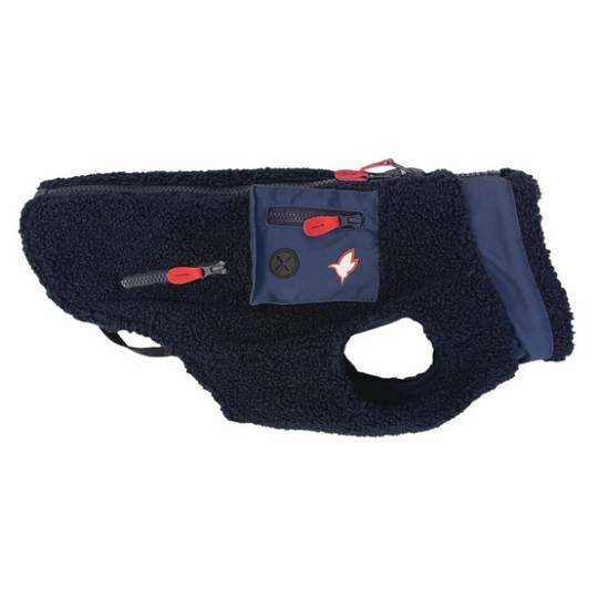 Zolux Ciepła bluza dla psa Bouclette R.40 granatowa