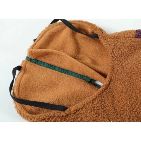 Zolux Ciepła bluza dla psa Bouclette R.40 jasnobrązowa