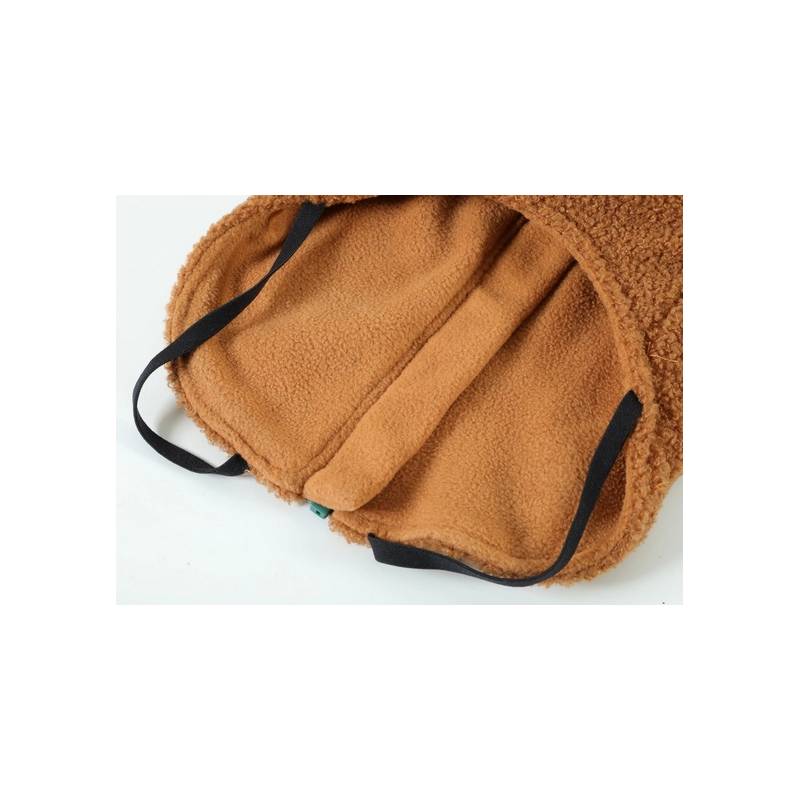 Zolux Ciepła bluza dla psa Bouclette R.35 jasnobrązowa