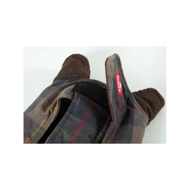 Zolux Kurtka w kratę dla psa Cheverny R.30 brązowa