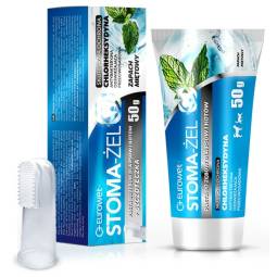 Stoma-żel - pasta do pielęgnacji uzębienia psów i kotów tubka 50g + szczoteczka