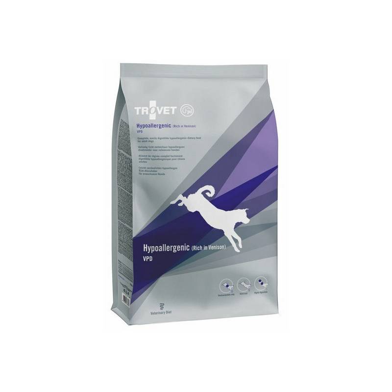 Trovet VPD Hypoallergenic Dziczyzna dla psa 3kg