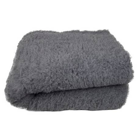 BUBA Dry Bed Legowisko bez antypoślizgów  28mm 100x75cm szare z zielonym spodem [A104]