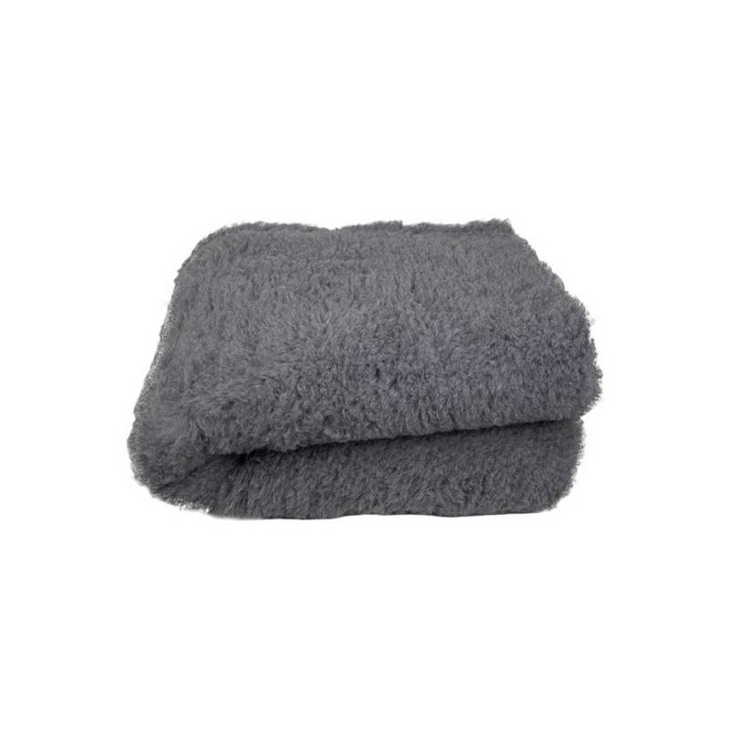 BUBA Dry Bed Legowisko bez antypoślizgów  28mm 100x75cm szare z zielonym spodem [A104]