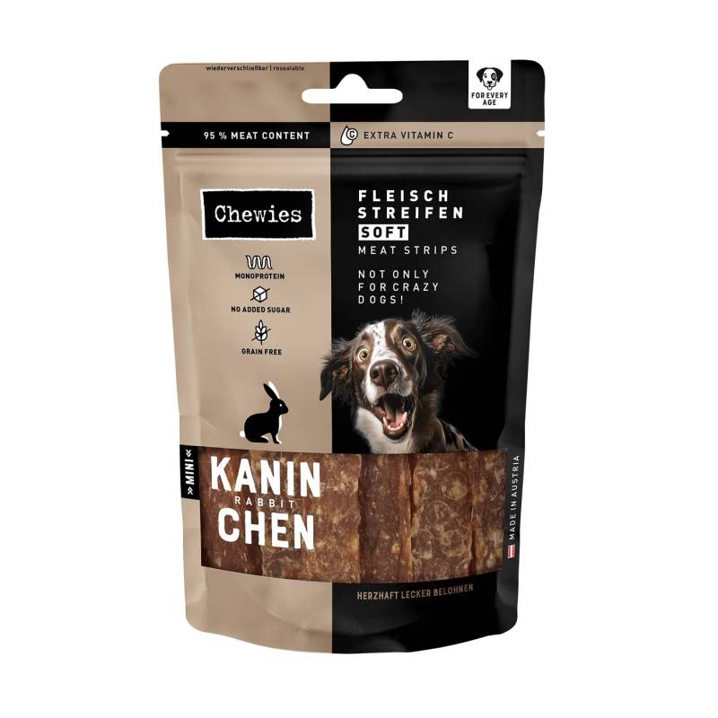 Chewies® Paski Mięsne Soft Królik