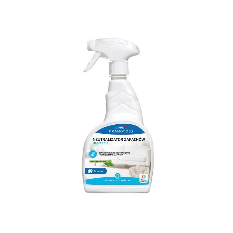 Francodex Neutralizator zapachu dla psa i kota do wnętrz spray 750ml
