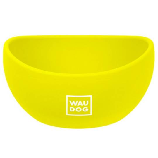 Collar WauDog Silicone Miska 250ml żółta