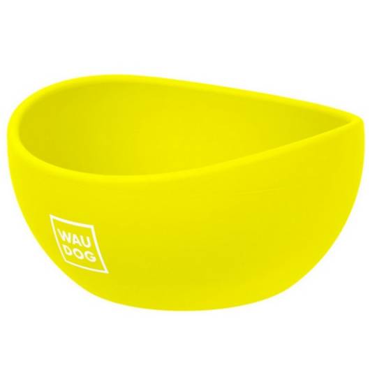Collar WauDog Silicone Miska 250ml żółta