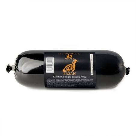 MIRALS Fasan - kiełbasa z mięsa bażanta (400g)