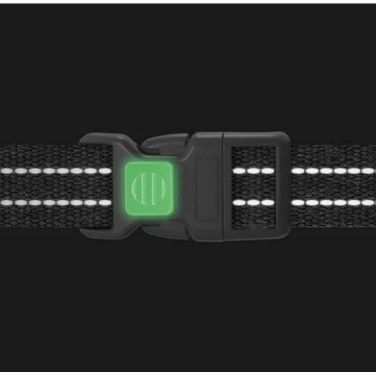 Collar WauDog Re-Cotton Szelki z rączką z regenerowanej bawełny anatomiczne w kształcie litery H, odblaskowe z QR-paszportem, pl