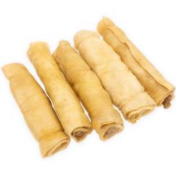 4DOGS Skóra jagnięca rollo 15cm 5szt