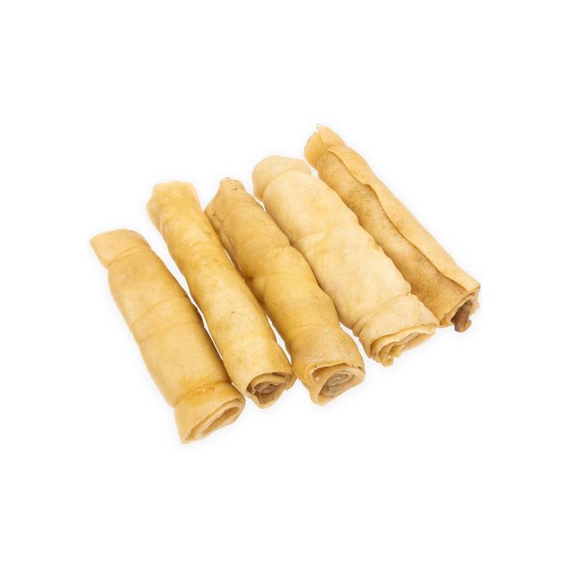 4DOGS Skóra jagnięca rollo 15cm 5szt