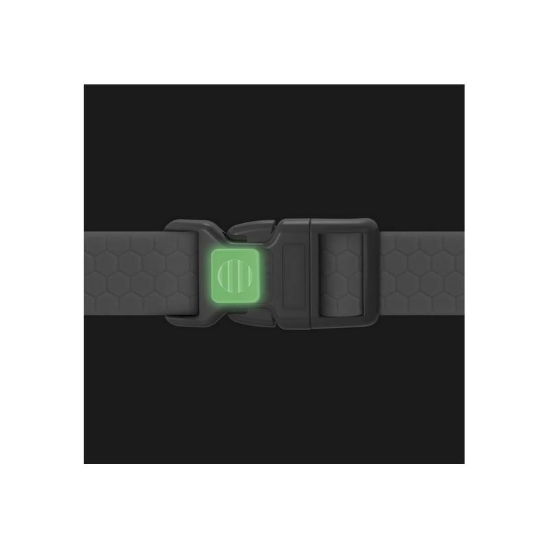 Collar Waterproof Obroża wodoodporna z QR-paszportem, plastikowy fastex, XXL 35mm/46-70cm niebieska