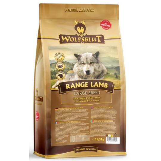 Wolfsblut Dog Range Lamb Adult  Large- jagnięcina i ryż 12,5kg